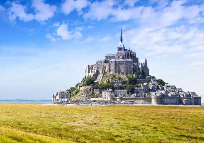 Bretagne-Frankreich-Reisen Mont-Saint-Michel in der Normandie auf Reisen nach Frankreich
