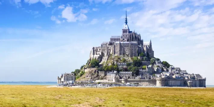 Bretagne-Frankreich-Reisen Mont-Saint-Michel in der Normandie auf Reisen nach Frankreich