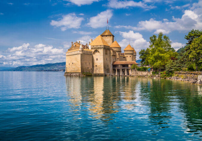 Genf-Schweiz-Reisen Reise Inspirationen Schweiz Reisen mit Blick auf Genf.