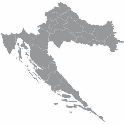 Kroatien Karte Kroatien Karte