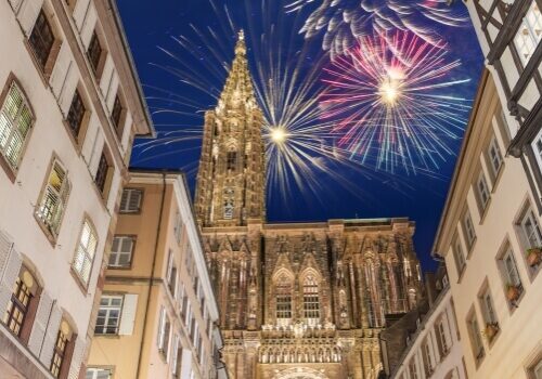 Silvester-Elsass Silvester im Elsass