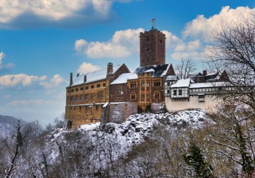 Weihnachten-Eisenach Weihnachten Deutschland, in Thüringen, Eisenach
