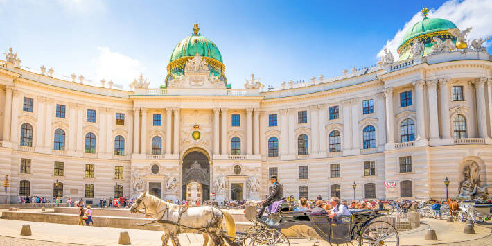 Alte Hofburg in Wien, Österreich.
