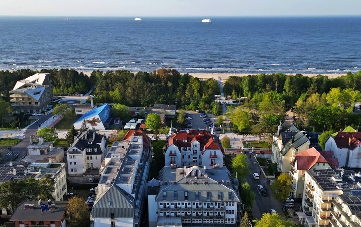 Hotel Afrodyta Spa, Luftaufnahme