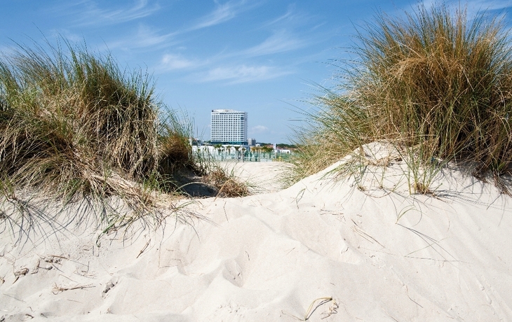 Hotel Neptun, Dünen