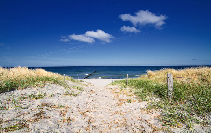 Ostseehotel Wustrow, Strandaufgang
