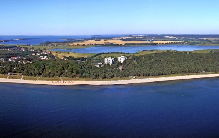 Blick auf das Cliff Hotel