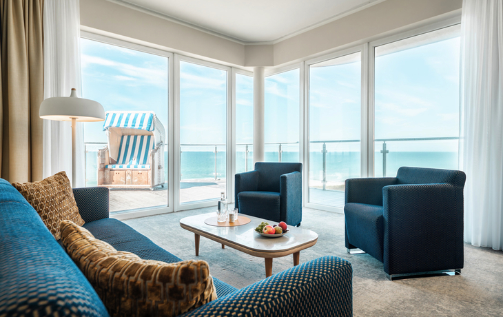 Zimmerbeispiel Suite mit Meerblick