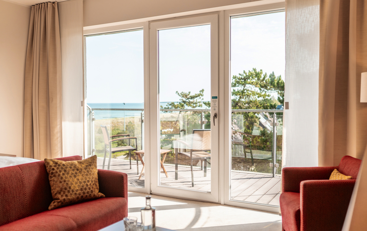 Zimmerbeispiel DZ seitl. Meerblick