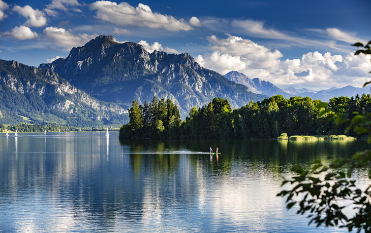 Forggensee im Allgäu