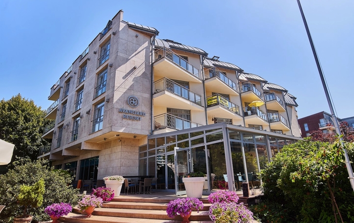 Hotel Avangard, Außenansicht