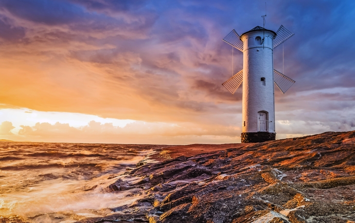 Mühlenbake von Swinemünde