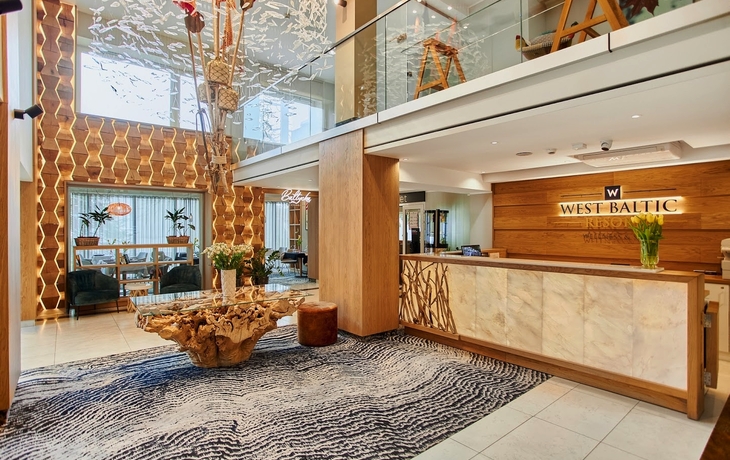 Hotel West Baltic Resort, Rezeption