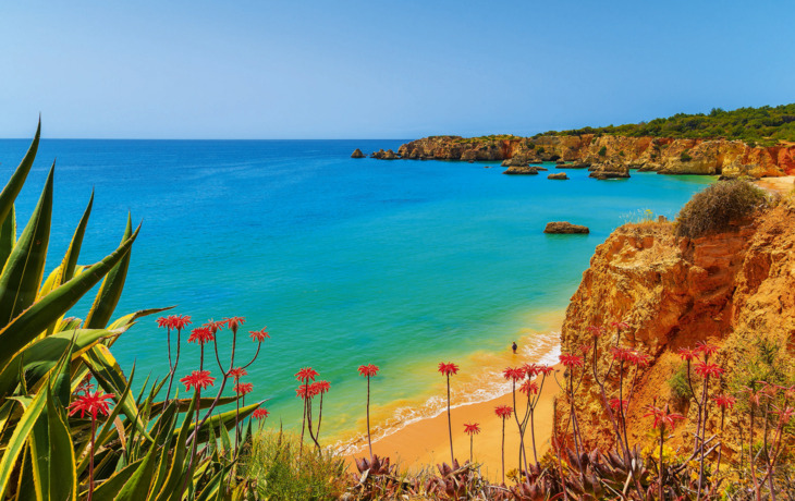 Strand Praia da Rocha, Algarve