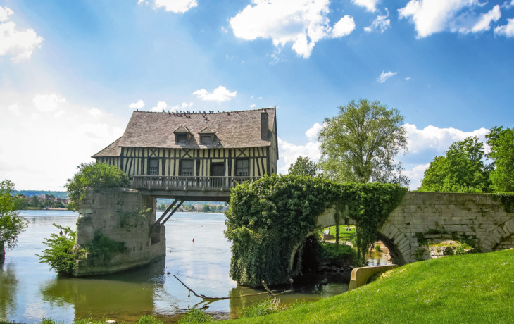 Alte Mühle - Motiv für den Maler Claude Monet