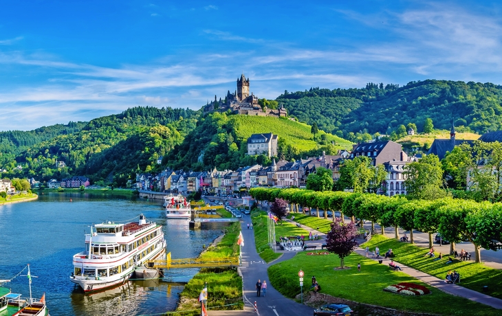 Cochem in Rheinland-Pfalz, Deutschland