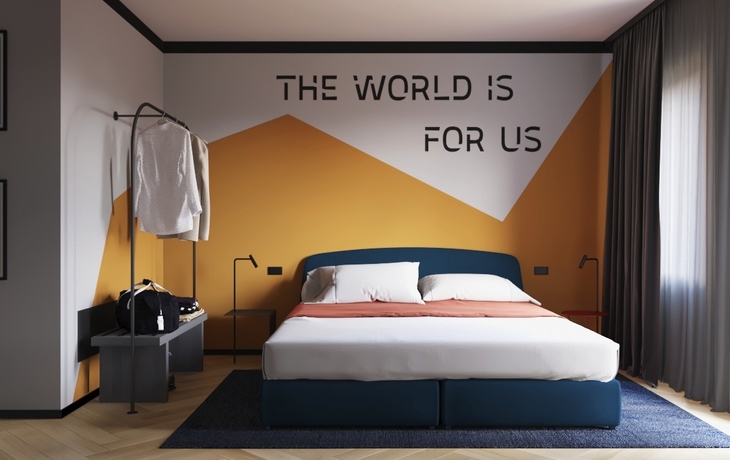 Villa Dirce, Zimmerbeispiel