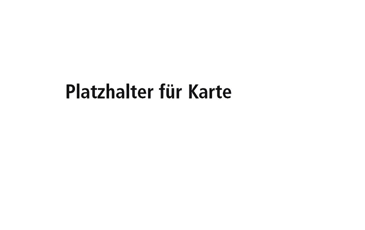 Platzhalter für Routenkarte