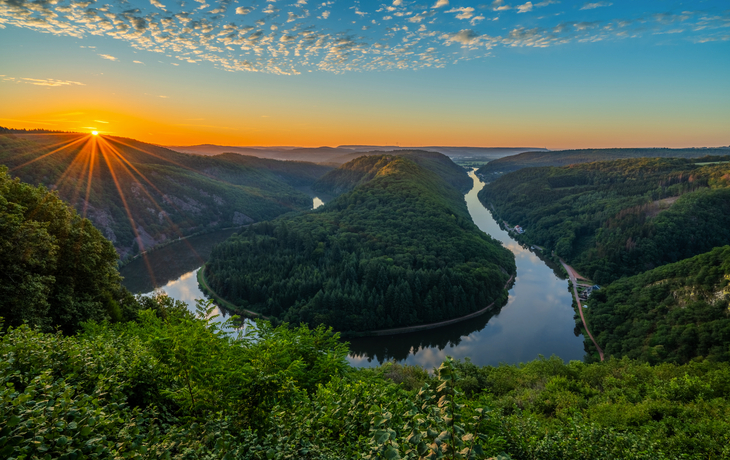 Saarschleife bei Mettlach