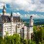 Schloss Neuschwanstein in Bayern, Deutschland