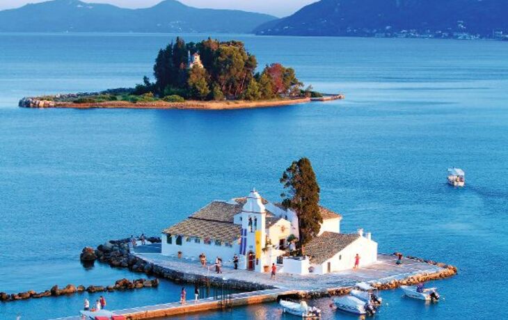 Halbinsel Kanoni, Kloster Vlacherna