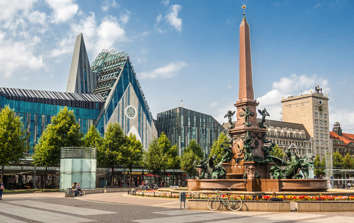 Leipzig, Panorama Augustusplatz