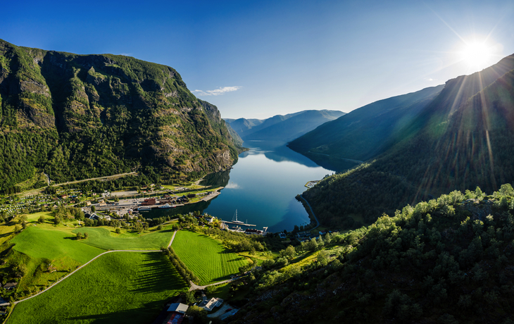 Flåm, Aurlandsfjord