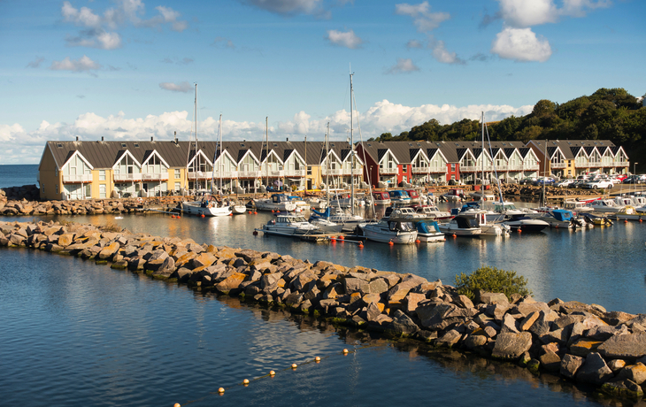 Insel Bornholm, Hafen von Hasle
