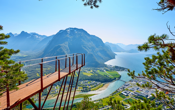 Aussichtspunkt in Andalsnes