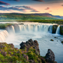 Godafoss-Wasserfall