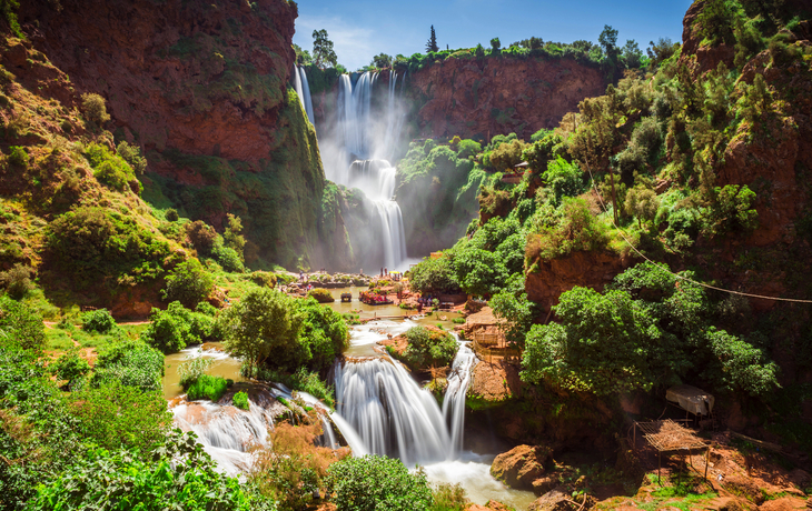 Ouzoud Wasserfälle
