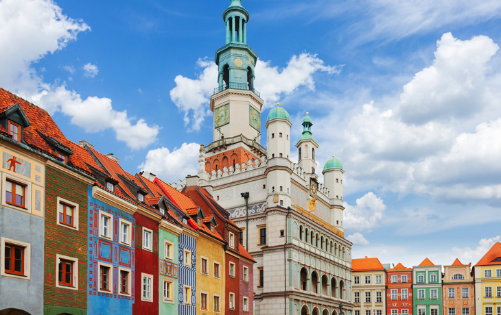 alter Marktplatz in Posen, Polen