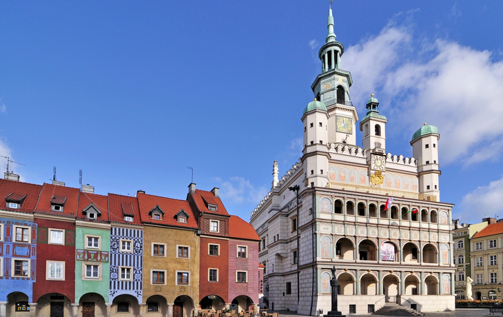 Marktplatz in Posen, Polen