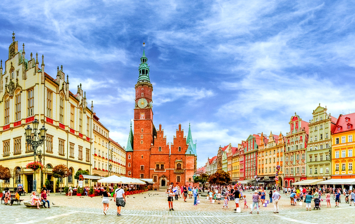 Altes Rathaus in Breslau