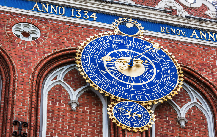 Astronomische Uhr in Riga