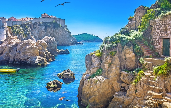 Adriatische Seebucht Dubrovnik