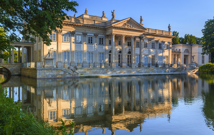 Waschau, Łazienki-Park
