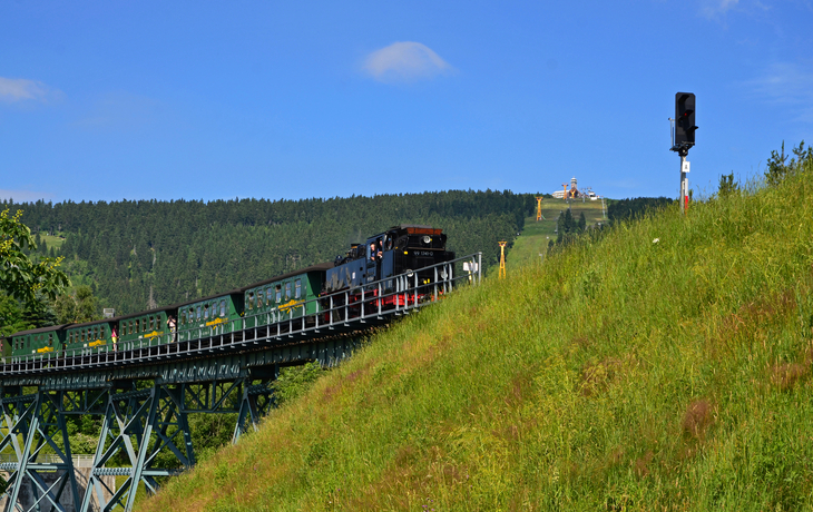 Oberwiesenthal, Dampfzug