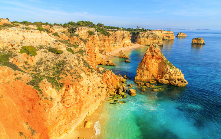 Naturpark Ria Formosa bei Faro an der Algarve, Portugal
