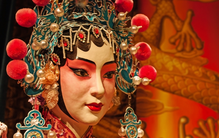 Peking-Opernschauspielerin