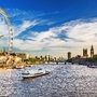 Westminster Parliament und die Themse in London, Vereinigtes Königreich