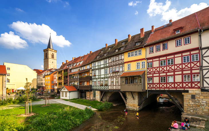 Erfurt, Krämerbrücke 